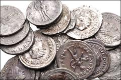 ROMAN. Imperial. Lot of twenty-three (23) AR Antoniniani from Gordian III to Philip II. Includes: Gordian III (12) // Philip I (9) // Otacilia Severa // Philip II. Average Fine, porosity and some chip