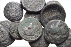 GREEK. Northern Greece. Lot of eleven (11) Æ mostly from Macedon, civic and royal issues. Includes: MACEDON, Amphipolis (3, including one imitation) // Thessalonica (pseudo-autonomous issue under Roma