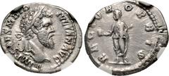 Roman Imperial Didius Julianus. AD 193. AR Denarius (18mm, 2.85 g, 12h). Rome mint. IMP CAES M DID IVLIAN AVG, laureate head right / RECTOR ORBIS, Didius Julianus, togate, standing left, holding globe