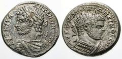 CARACALLA. Lot of 12 AR Tetradrachms Estimate $500 CARACALLA. Lot of 12 AR Tetradrachms, from various cities. Includes the following: Zeugma. Prieur 812 // Carrhae. Prieur 820, 821, 830 // Edessa. Pri