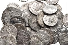 ROMAN. Imperial. Lot of thirty-eight (38) AR Denarii and Antoniniani from Vespasian to Gallienus. Includes: AR Denarii: Vespasian (2) // Trajan // Hadrian (2) // Antoninus Pius (3) // Faustina Junior 