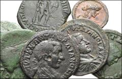 ROMAN. Provincial. Lot of seven (7) bronze coins from Moesia Superior to Achaea. Includes: MOESIA SUPERIOR, Viminacium. Hostilian // MOESIA INFERIOR, Marcianopolis. Septimius Severus // THRACE, Hadria