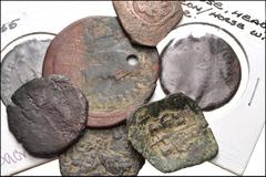 MIXED. Greek-World. Lot of forty-one (41) miscellaneous bronze coins. Includes: GREEK: SICILY, Syracuse. Hieron // Agathokles // CARTHAGE (2) // PONTUS, Amisos (2) // PHRYGIA, Apameia // CILICIA, Tars