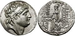 KINGS of CAPPADOCIA. Ariarathes VII. 116-101 BC. AR Tetradrachm (16.44 gm). Estimate $5000  KINGS of CAPPADOCIA. Ariarathes VII. 116-101 BC. AR Tetradrachm (16.44 gm). Eusebeia-Tyana mint. Diademed he