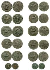 KINGS of BAKTRIA (Indo-Greek and Indo-Scythian). The Bara Hoard. Estimate $10000  KINGS of BAKTRIA (Indo-Greek and Indo-Scythian). The Bara Hoard. A nearly complete hoard consisting of 362 Indo-Greek 