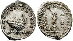 MARCUS AURELIUS. AR "Legionary" Denarius (3.24 gm). Commemorative issue of 168 AD. Estimate $400 MARCUS AURELIUS. AR "Legionary" Denarius (3.24 gm). Commemorative issue of 168 AD. ANTONINVS. AVGVR, II