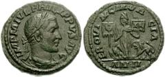 155868. Sold For $145 PROVINCIA DACIA. Philip I. 244-249 AD. Æ 29mm (16.47 gm, 1h). Dated local era year 2 (247/48 AD). IMP M IVL PHILIPPVS AVG, laureate and draped bust right / PROVINCIA DACIA, AN II