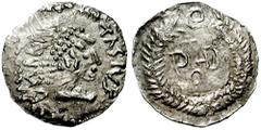 GEPIDS. In the name of Anastasius I. 491-504 AD. AR Quarter Siliqua (0.38 gm). Sirmium mint. Estimate $300 GEPIDS. In the name of Anastasius I. 491-504 AD. AR Quarter Siliqua (0.38 gm). Sirmium mint. 