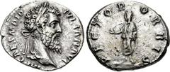 Didius Julianus. AD 193. AR Denarius (19mm, 2.81 g, 12h). Rome mint. IMP CAES M DID IVLIAN AVG, laureate head right / RECTOR ORBIS, Didius Julianus, togate, standing left, holding globe in outstretche