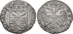ITALY, Mirandola. Alessandro I Pico. 1602-1637. BI Fiorino (29mm, 4.20 g, 12h). (rosette) ALEXANDER · DVX · I · MIRAND VLÆ, crowned coat-of-arms / (rosette) OMNIA HINC ET HVIC, double-headed imperial 