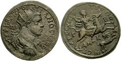 CILICIA, Tarsus. Gordian III. 238-244 AD. Æ 39mm (26.59 gm). Estimate $1000 CILICIA, Tarsus. Gordian III. 238-244 AD. Æ 39mm (26.59 gm). AVT K M ANT GORDIANOC CEB PP, radiate, draped, and cuirassed bu