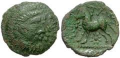 CELTIC, Britain. Catuvellauni. Tasciovanos. Circa 20 BC-10 AD. AE Unit (1.90 gm). Jugate Type. Estimate $300 CELTIC, Britain. Catuvellauni. Tasciovanos. Circa 20 BC-10 AD. AE Unit (1.90 gm). Jugate Ty