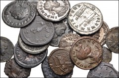 ROMAN. Imperial. Lot of twenty-one (21) antoniniani from Gallienus to Numerian. Includes: Gallienus // Postumus, under Aureolus // Tetricus I (2, 1 of which is barbarous) // Tetricus II (4) // Claudiu