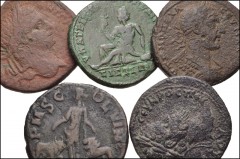 ROMAN. Provincial. Lot of twelve (12) bronze coins from Moesia to Macedon. Includes: MOESIA SUPERIOR, Viminacium. Trajan Decius // MOESIA INFERIOR, Nicopolis ad Istrum. Macrinus (3) // THRACE, Augusta