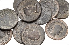 ROMAN. Provincial. Lot of ten (10) bronze coins from Syria and Mesopotamia. Includes: SYRIA, Seleucis and Pieria. Antioch. Philip I (4) // Philip II (4) // MESOPOTAMIA, Nisibis, Gordian III // Rhasaen