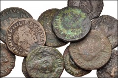 ROMAN. Provincial. Lot of eleven (11) bronze coins of Viminacium in Moesia. Includes: Gordian III (1) // Philip I (6) // Hostilian (2) // Volusian (1) // Aemilian (1). Diameters from 24-28mm. Average 