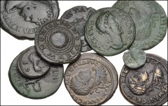 ROMAN. Provincial. Lot of ten (10) Æ from Moesia to Macedon. Includes: MOESIA SUPERIOR, Viminacium. Philip I. Æ 29mm. Ex E-330, lot 163 // MOESIA INFERIOR, Marcianopolis. Severus Alexander. Æ 26mm (2)