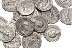 ROMAN. Imperial. Lot of fifty (50) AR Antoniniani from Gordian III to Volusian. Includes: Gordian III (17) // Philip I (10) // Otacilia Severa (2) // Philip II as Caesar (6) // Philip II (2) // Trajan