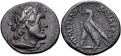 PTOLEMAIC KINGS of EGYPT. Ptolemy VI Philometor. 180-145 BC. AR Didrachm (21.5mm, 6.58 g, 12h). Uncertain mint in Cyprus. Dated year 101 of an uncertain era (162/1 BC). Diademed head of Ptolemy I righ