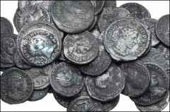 ROMAN. Republican-Imperial. Lot of forty-eight (48) mostly AR Denarii from the Republic to Trajan Decius. Includes: ROMAN REPUBLICAN. Denarii: L. Rubrius Dossenus // Mn. Fonteius C.f. // L. Scribonius