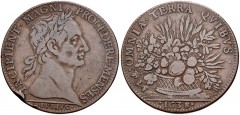 FRANCE, Royal. temp. Louis XIII le Juste (the Just). 1610–1643. Æ Jeton (8.62 g, 6h). Dated 1638. · INCIPIENT · MAGNI · PROCEDERE · MENSES, laureate bust of Julius Caesar right; · IVLIVS · in exergue 