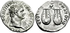 LYCIA, Lycian League. Domitian. 81-96 AD. AR Drachm (3.24 gm). Dated Cos. 17 (94 AD). Estimate $150 LYCIA, Lycian League. Domitian. 81-96 AD. AR Drachm (3.24 gm). Dated Cos. 17 (94 AD). Laureate head 