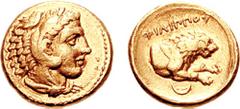 KINGS of MACEDON. Philip II. 359-336 BC. AV Half Stater (4.37 gm, 6h). Amphipolis mint. Struck circa 340/336-328 BC. Estimate $3000 KINGS of MACEDON. Philip II. 359-336 BC. AV Half Stater (4.37 gm, 6h