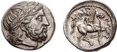 KINGS of MACEDON. Philip II. 359-336 BC. AR Tetradrachm (14.38 gm, 2h). Amphipolis mint. Struck under Antipater or Polyperchon (for Philip III and Alexander IV), circa 320/19-317 BC. Estimate $2000 KI