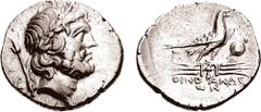 LYCIA, Oinoanda. After 188 BC. AR Didrachm (7.56 gm, 12h). Dated year 3 (186/5 BC?). Estimate $1000 LYCIA, Oinoanda. After 188 BC. AR Didrachm (7.56 gm, 12h). Dated year 3 (186/5 BC?). Laureate head o