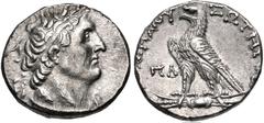 PTOLEMAIC KINGS of EGYPT. Ptolemy VI Philometor. First sole reign, 180-170 BC. AR Tetradrachm (26mm, 14.36 g, 1h). Uncertain mint in Cyprus(?). Dated year 84 (179/8 BC). Diademed head of Ptolemy I rig