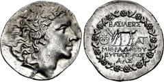 Greek KINGS of PONTOS. Mithradates VI Eupator. Circa 120-63 BC. AR Tetradrachm (32.5mm, 16.67 g, 12h). Uncertain mint. Dated year 231 BE (67/6 BC). Diademed head right / BAΣIΛEΩΣ MIΘPAΔATOY EYΠATOPOΣ,
