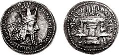 [Medieval] SASANIAN KINGS. Ardashir I. Circa 223/4-230 AD. AR Drachm (4.15 gm, 4h). Phase 3, circa 228/30-238/9 AD. Mint C ("Ctesiphon"). Estimate $500 [Medieval] SASANIAN KINGS. Ardashir I. Circa 223