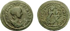 CILICIA, Tarsus. Herennia Etruscilla, wife of Trajan Decius. Augusta, 249-251 AD. Æ 31mm (10.62 gm, 6h). Estimate $200 CILICIA, Tarsus. Herennia Etruscilla, wife of Trajan Decius. Augusta, 249-251 AD.