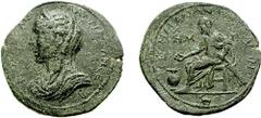 CILICIA, Aegeae. Plautilla, wife of Caracalla. Augusta, 202-205 AD. Æ 34mm (28.73 g, 6h). Dated CY 248 (201/2 AD). Estimate $200 CILICIA, Aegeae. Plautilla, wife of Caracalla. Augusta, 202-205 AD. Æ 3