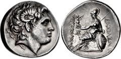Greek KINGS of THRACE, Macedonian. Lysimachos. 305-281 BC. AR Tetradrachm (30mm, 17.06 g, 12h). Kyzikos mint(?). Struck circa 297/6-282/1 BC or shortly after. Diademed head of the deified Alexander ri