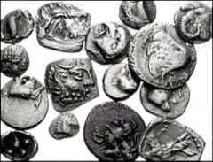 MIXED LOT. Lot of fifteen AR Fractions. Lot includes the following: AIOLIS, Kyme. AR Hemiobol // IONIA, Magnesia ad Maeandrum. AR Trihemibol // Same. Miletus. AR 48th Stater (4) // CARIA, Euromos. AR 