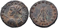 Roman Imperial Claudius II Gothicus. AD 268-270. Antoninianus (21mm, 3.76 g, 6h). Cyzicus mint. 3rd emission, Phase 1, circa mid-late AD 269(?). IMP C M AVR CLAVDIVS AVG, radiate and cuirassed bust le