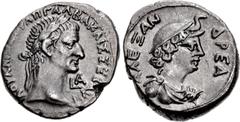 The Staffieri Collection EGYPT, Alexandria. Galba. AD 68-69. BI Tetradrachm (25mm, 12.81 g, 12h). Dated RY 1 (AD 68). ΛΟΥΚ ΛΙΒ [ΣΟ]ΥΛΠ ΓΑΛΒΑ ΚΑΙΣ ΣΕΒ ΑΥΤ, laureate head right; L A (date) below chin / 
