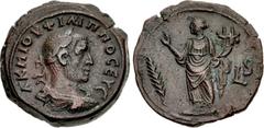 The Staffieri Collection EGYPT, Alexandria. Philip I. AD 244-249. Æ Drachm (31mm, 21.07 g, 11h). Dated RY 6 (AD 248/249). A K M IOV ΦΙΛIΠΠΟC ЄYC, laureate, draped, and cuirassed bust right / Homonoia 