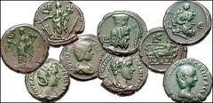 Roman Imperial Collection of Alexandrian coins from Elagabalus to Maximinus. BI Tetradrachms. Includes the following: 7 Elagabalus, 1 Julia Paula, 1 Julia Maesa, 24 Severus Alexander (3 as Caesar, 21 