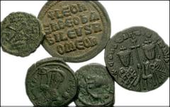 [Byzantine] MIXED LOT. Lot of six Æ. Lot includes the following: MAURICE TIBERIUS. Decanummium. Constantiople mint. SB 498 // Same. Carthage mint. SB 566 // HERACLIUS. Half Follis. Carhtage mint. SB 8