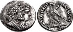 Greek PTOLEMAIC KINGS of EGYPT. Ptolemy IV Philopator. 222-205/4 BC. AR Tetradrachm (26mm, 14.08 g, 12h). Alexandreia mint. Struck circa 217-215/0 BC. Jugate draped busts right of Serapis and Isis / B