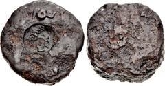 The Gasvoda Collection of Coin Dies and Counterfeiting Implements CELTIC, Eastern Europe. Imitations of Philip II of Macedon. 3rd century BC. Iron Die for AR Tetradrachm. Dimensions: overall length, 2