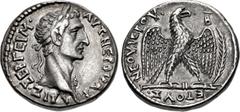 Roman Provincial SELEUCIS and PIERIA, Antioch. Nerva. AD 96-98. AR Tetradrachm (27mm, 14.54 g, 12h). Dated "New Holy Year" 2 (AD 97/8). AVT NEPOVAΣ KAIΣ ΣEB ΓEPM, laureate bust right, wearing aegis / 