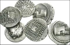 ORIENTAL GREEK. Parthia. Parthia, AR Drachms, plus a Cappadocian Drachm. Includes: Kings of Parthia. Mithridates II. 123-88 BC. Ekbatana mint. Diademed bust left; Pegasos torc / rcher seated on throne