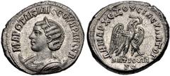 Selections from the Michel Prieur Collection SELEUCIS and PIERIA, Antioch. Otacilia Severa. Augusta, AD 244-249. AR Tetradrachm (27mm, 14.08 g, 1h). Struck AD 247. Draped bust left, wearing stephane, 