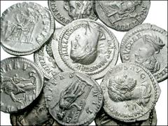 ROMAN. Imperial. Lot of eleven AR Denarii. Domitian. AD 81-96. Laureate head right / Minerva advancing right, brandishing javelin and shield. RSC 252 // Julia Domna. Augusta. AD 193-217 AD. Draped bus