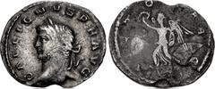 Valerianic Dynasty – Rome mint Gallienus. AD 253-268. Denarius (19.5mm, 1.93 g, 5h). Rome mint. 6th issue, AD 260-261. GALLIENVS P F AVG, laureate head left / V[I]CTO[RI]A AVG, Victory running left, h