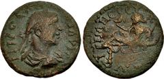 Provincial Coinage PAPHLAGONIA, Sinope. Gallienus. AD 253-268. Æ (27.5mm, 8.57 g, 7h). Dated CY 340 (AD 270/1?). IMP C GA[LLIENV]S AVP Γ, laureate and draped bust right / C I F S ΛN CCC-X-V (date), Se