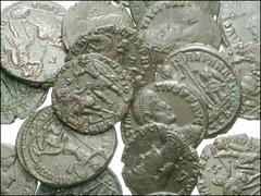 ROMAN. Imperial. Lot of eighteen Æ Centenionales. Constantius II / Soldier spearing falling horseman (9) // Constantius Gallus / Soldier spearing falling horseman (3) // Constantius II / Soldier leadi